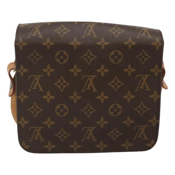 LOUIS VUITTON Monogram Cartesier MM Shoulder Bag M51253 - Picture 3 of 12